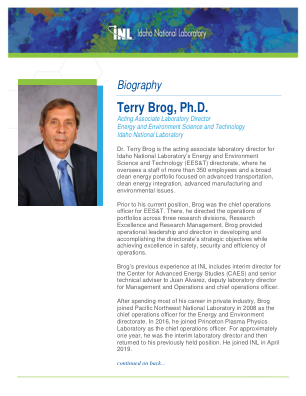Terry Brog 博士